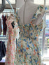 Summer Floral Print Slit Long Dresses
